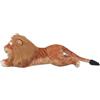 vidaXL Leone peluche marrone XXL