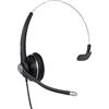 Snom A100M, cablato, ufficio/call center, 150 - 6800 Hz, 56 g, cuffia, nero