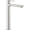 Grohe Lineare Mitigeur monocommandé pour lavabo, XL-Size, pour vasque à poser au sol, sans vidage, saillie 181mm, 23405DC1, 23405DC1