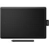 Wacom One Tavoletta Grafica CTL-672-S Nero, Area 216x135mm, 2540lpi, USB, Penna