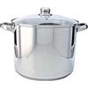 Beka Cookware Servizio catering in acciaio inossidabile da 24 cm + coperchio in vetro Beka 13113244