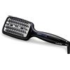 Babyliss Spazzola lisciante per capelli neri Babyliss paris HSB101E