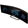 Blaupunkt Funkwecker FM CR12BK, Termometro, Doppio allarme, Schwarz