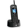 Motorola Solutions Motorola O201, telefono DECT, cordless, vivavoce, 200 voci, identificazione del chiamante, nero