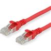 ROLINE - Cavo patch - RJ-45 (M) bis RJ-45 (M) - 20 m - UTP - CAT 6a - alogeno, protetto, verseilt - Rot (21.15.2719