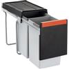 FRANKE selezionatore di rifiuti 30 (2x15) litri CUBE 30 da 30 cm di larghezza dell'armadio