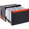 FRANKE selezionatore di rifiuti 30 (2x8 + 14) litri CUBE 50 da 50 cm di larghezza dell'armadio, estrazione manuale