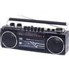 Trevi Registratore radio a cassette TREVI AM/FM/SW1/SW2 USB Bluetooth SDSlot sw RR 501 NERO
