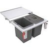 Franke Maris cestino / raccoglitore di rifiuti Sorter Garbo 60 2 pieghe 2x18 frontale estraibile da 60 cm 121.0284.027