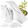 Börner V3 V-Slicer Professional Set, Affetta cetrioli Affetta verdure Affetta patatine fritte, Colore:Bianco