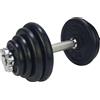 Tunturi Set di manubri Tunturi da 15 kg, 1 barra a vite