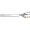 DIGITUS CAT 6A U/FTP Cavo a coppie intrecciate Roh-Patchkabel, 100m, grigio