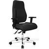 Topstar Sedia girevole per ufficio Topstar® PI99GBC0 P91 - nera, con braccioli