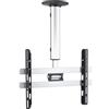 VCM Supporto universale da soffitto TV | 42-65 pollici a 60 kg | A VESA fino a 600x400 | Cuscino regolabile 50-84 cm | Supporto TV 360 gradi ruotabile e 15 gradi inclinabile | Supporto TV - CM4
