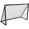 POWERSHOT Porta da calcio - Porta da calcio per bambini 180 x 120 cm - PVC - Sistema a incastro - Nero
