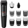 Philips MULTIGROOM Serie 3000 9 accessori, 9 in 1, per viso e capelli