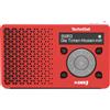 TechniSat DigitRadio 1, personale, digitale, DAB+, FM, 87,5 - 108 MHz, 174 - 240 MHz, ricerca automatica