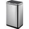 EKO - Cestino Mirage Sensor 30 litri - Acciaio inox Plastica - Acciaio inox opaco, nero