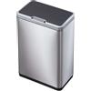 EKO - Cestino Mirage Sensor 45 litri - Acciaio inox Plastica - Acciaio inox opaco, nero