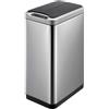 EKO - Cestino Phantom Sensor 30 litri - Acciaio inox Plastica - Acciaio inox opaco, nero