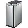 EKO - Cestino Phantom Sensor 20+20 litri - Acciaio inox Plastica - Acciaio inox opaco, nero