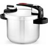 Bra Tekna Quick Cooker A185601/ Ø22cm/ 4L/ Acciaio inox/ Adatto per fornelli a induzione