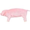 vidaXL Peluche Maialino in piedi, rosa, XXL