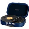 Trevi SALLY WIRELESS STEREO TURNTABLE USB AUX-IN BATTERIA RICARICABILE TT 1020 BT ROSSO