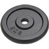 vidaXL Piastre per pesi 4 pezzi 4x5 kg in ghisa