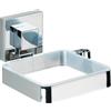 WENKO Supporto per asciugacapelli Supporto per asciugacapelli Asciugacapelli bagno QUADRO senza foratura WC per capelli