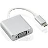 Nilox USB Type-C - VGA M/F adattatore grafico USB Argento