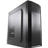 LC-Power LC Power 7036B - Torre - ATX - senza alimentatore - nero - USB/audio