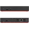 Lenovo ThinkPad Hybrid USB-C con dock USB-A - Docking station - USB-C - 2 x HDMI, 2 x DP - GigE - 135 Watt