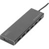 DIGITUS USB 3.0 Office Hub DA-70241-1 - Hub - 7 x USB 3.0 SuperSpeed - Desktop
