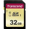 Transcend 500S - Flash-Speicherkarte - 32 GB - UHS-I U1 / Classe10 - SDHC UHS-I