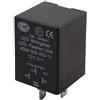 HELLA 4DW 009 492-111 Lampeggiatore - 12V - 4 poli - a innesto - LED - con supporto
