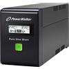 BlueWalker PowerWalker VI 600 SW FR gruppo di continuità (UPS) Line-Interactive 0,6 kVA 360 W 2 prese CA