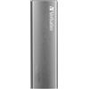 Verbatim Vx500 - Disco a stato solido - 480 GB - esterno (portatile) - USB 3.1 Gen 2 (connettore USB-C) - Grigio spazio