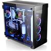Thermaltake View 91 TG RGB - Ultra Tower - PC - SPCC - Vetro temperato - Nero - ATX,EATX,Micro ATX,Mini-ITX,XL-ATX - Rosso/Verde/Blu