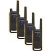 Motorola Talkabout T82 Extreme - Quad Pack - portatile - ricetrasmittente - PMR - 446 MHz