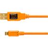 Tether Tools TetherPro USB 2.0 A maschio a Micro B a 5 pin arancione