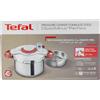 Tefal CLIPSO MINUT' PERFECT Schnellkochtopf 6L mit Garbkorb und Timer
