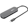 Emtec ECHUBT650C EMTEC Hub 6-in-1 Type-C Gen 1 T650C 4K HDMI HUB
