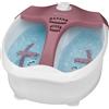 ProfiCare Massaggiatore plantare ProfiCare PC-FM 3027, poggiapiedi riscaldato, effetto idromassaggio intensivo, interruttore a 4 fasi, utilizzabile con o senza acqua, bianco-rosso