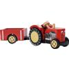 Le Toy Van - Trattore educativo in legno Berties | collezione di fattorie e animali | playset di figure in legno | per bambine e bambini | adatto a bambini dai 3 anni in su