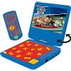 Lexibook Lettore DVD portatile Paw Patrol Schermo rotante da 7 con porta USB e auricolari