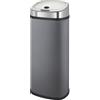 KITCHEN MOVE Pattumiera automatica 42l grigio / acciaio inox Kitchen move BAT-42LS02A GREY SS