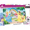Nathan Puzzle 100 pezzi XXL - Principesse Disney: Il giardino delle principesse - 100 pezzi