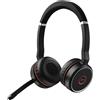 Jabra YOU'RE ON Jabra Evolve 75 Auricolare Wireless A Padiglione Ufficio Bluetooth Nero. Rosso
