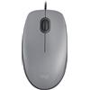 Logitech M110 Silent - Mouse - per destri e mancini - ottico - 3 pulsanti - con cavo